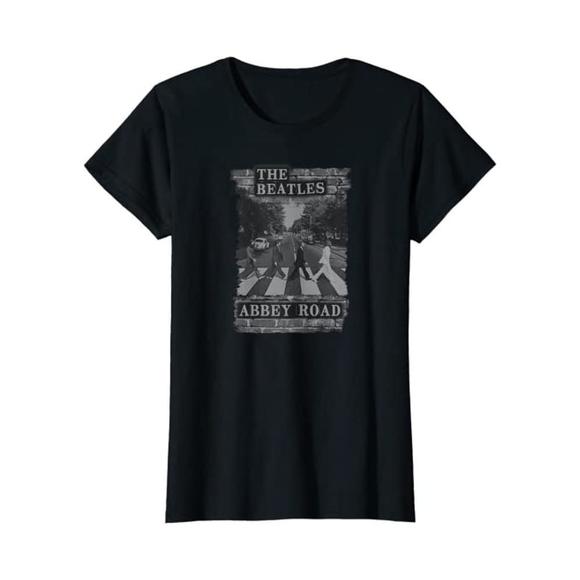 Other - The Beatles Brick Wall Adult Womens T-Shirt